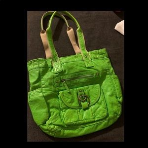 Green shoulderbag